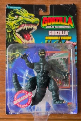 Godzilla King Of The Monsters Bendable Figure New In Original Box 1994 - image 1 of 4