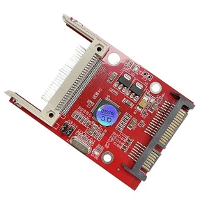 CF I/II to SATA HDD Hard Disk Drive Card Adapter Converter For Laptop Desktop v - Zdjęcie 1 z 6