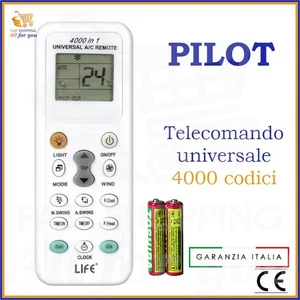 Telecomando universale condizionatore compatibile per Pilot climatizzatore clima - Imagen 1 de 1