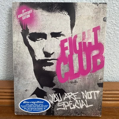 Fight Club 10th Anniversary Edition Sealed/Unopened Blu-ray w/Slip Cover - Image 1 of 4