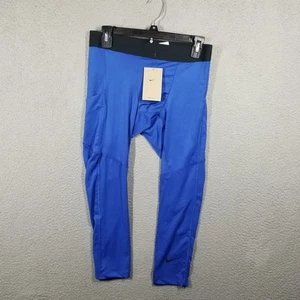 Nike Pro Dri-FIT Training Tights Mens Medium Blue Compression Pants FB7950-480 - Picture 1 of 12