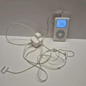 2005 Apple iPod classic 4th generation working colour photo White 20GB wheel - Picture 1 of 15