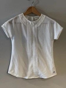 Been Girl’s White Top With Lace - Picture 1 of 7