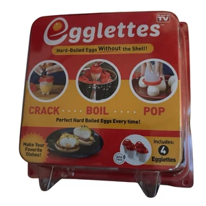 Egglettes hartgekochte Eier ohne Schale 4er Pack *Neu* - Bild 1 von 4
