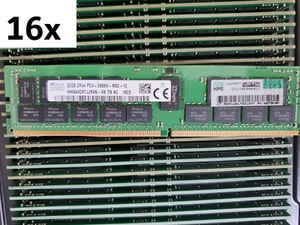 16x HP 32GB 512GB 815100-B21 850881-001 840758-091 DDR4 ECC REG RAM 2666 Mhz  - Bild 1 von 1