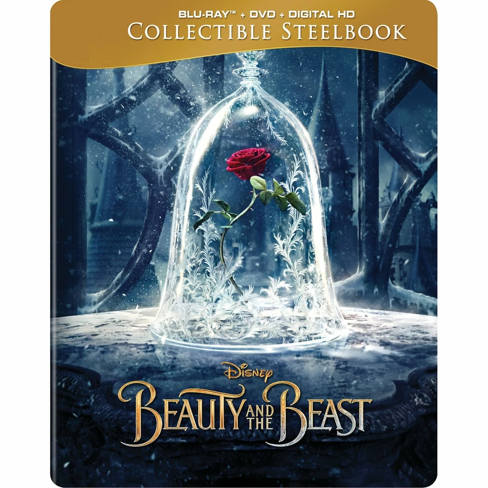 NEW/SEALED Beauty and the Beast (2017) Steelbook - Blu-ray/DVD LIVE ACTION  - Image 1 of 1