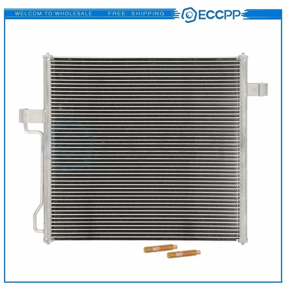 AC Condenser For 2002-2005 Ford Explorer Mercury Mountaineer 4.0L Aluminum - Image 1 of 4