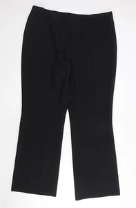 Etam Womens Black Polyester Blend Chino Trousers Size 20 - Picture 1 of 10