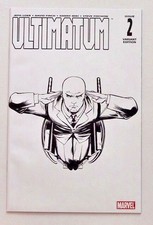 Ultimatum #2 (B&W McGuinness Sketch Variant) 2008 NM- @