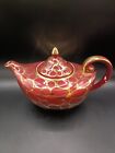 Arthur Wood Aladdin Teapot In Dark Red, Rare colour