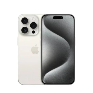 iPhone 15 Pro White Titanium 128gb Unlocked - Excellent Condition - Photo 1 sur 7