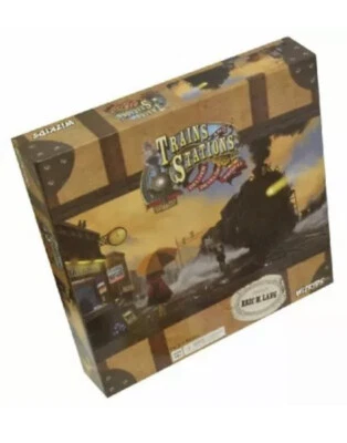 WizKids Trains and Stations Board Game BRAND NEW!! SEALED!! - Image 1 of 4
