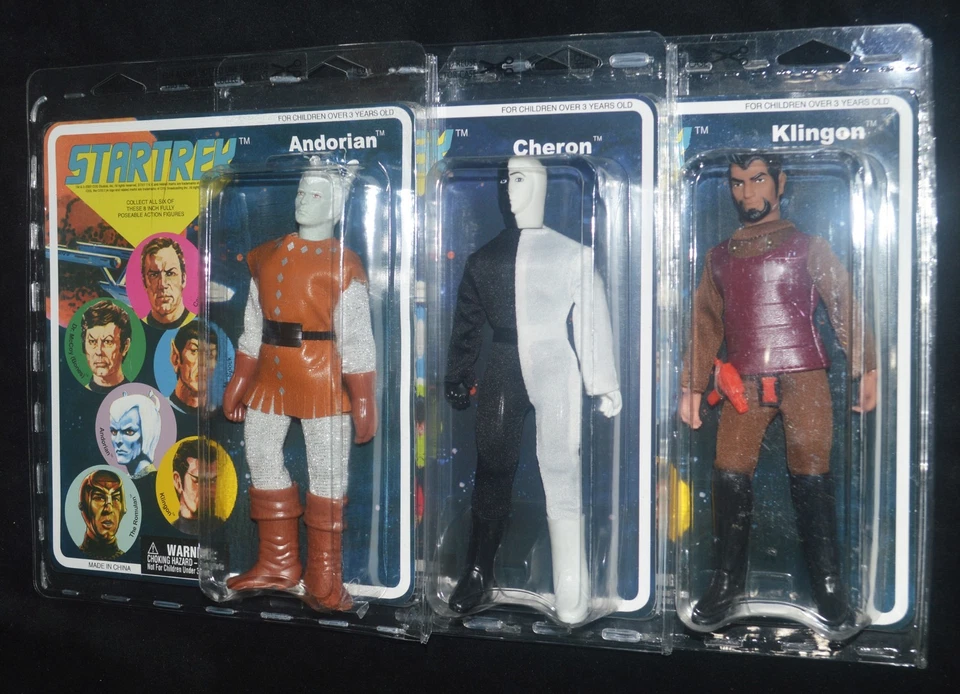 Star Trek Andorian 8" Retro Cloth Mego Style Action Figure Diamond Select 2007