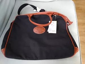 Black Ladies Carry Shoulder Bag Holdall Debenhams Country Collection New - Picture 1 of 7