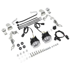 Cool White LED Foglight Attachment Kit Fit For Honda Goldwing GL1800 18-25 20 - Picture 1 of 11