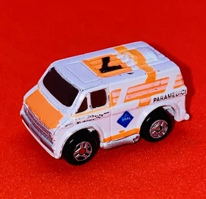 Vintage Galoob Micro Machines 1970er Chevrolet Ambulance weiß 1986 Logo 7 - Bild 1 von 5