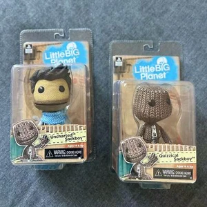 NECA Little Big Planet Quizzical Sackboy Uncharted Sackboy 5” Collectible Toy - Picture 1 of 11