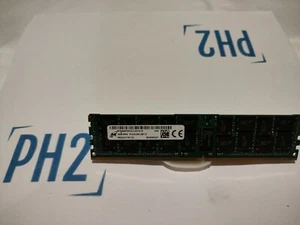 Micron MTA36ASF2G72LZ-2G1A1IG 16GB 2RX4 PC4-2133P DDR4 17000 Server Memory RAM - Picture 1 of 3