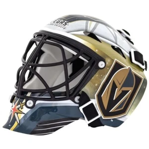 Vegas Golden Knights Unsigned Franklin Sports Replica Mini Goalie Mask - Picture 1 of 7