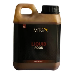 MTC Baits Estatto de Piment 1 Litre Liquide Alimentaire Carpfishing Bouillettes - Photo 1/1