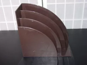 BLEISTIFT RETRO VINYL LP SCHALLPLATTE MAGAZIN RACK STÄNDER KUNSTSTOFF MODERN MITTE DES JAHRHUNDERTS - Bild 1 von 4