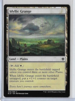 MTG Idyllic Grange Throne of Eldraine (ELD) Common Magic Card #246 Unplayed - Image 1 of 3