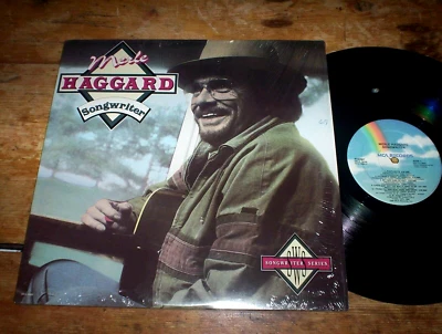 MERLE HAGGARD ( SONGWRITER ) ORIG 1986 U.S. MCA Records # 5698 LP in shrink NM- - Image 1 of 2
