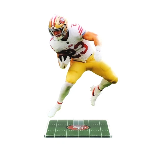 Christian McCaffrey Figure - #23 San Francisco 49ers Runs for Touchdown Ornament Cover