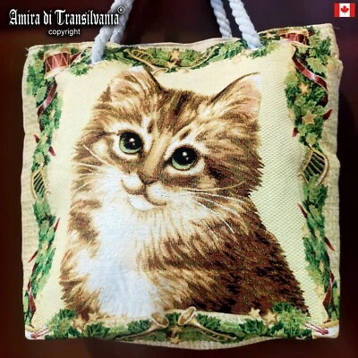 woman bag original accessories shoulder strap hand handle big satchel cat beach - Image 1 of 4