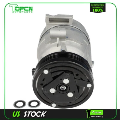 Compresor de aire acondicionado nuevo ajuste para Chevrolet Corvette 5,7 L 1997-2001 2002 2003 2004 Foto 1 de 4