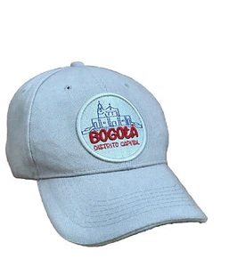 Bogota Distrito Capital Gray Embroidered Strap Back Hat Cap - Picture 1 of 9