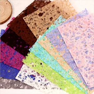 Scrapbook Paper Textured Paper Sheets, A5 Variety Colors Handmade Papers for Jun - Picture 1 of 9