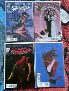 THE AMAZING SPIDER-MAN #638-641 (One Moment In Time) COMPLETE SET VF - Picture 1 of 3