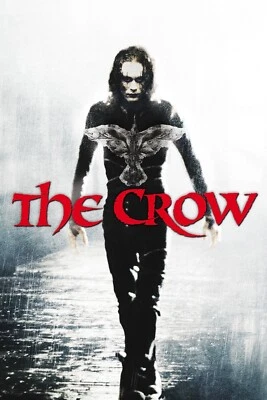1994 The Crow Movie Poster 11X17 Brandon Lee Eric Draven Ernie Hudson 🍿
