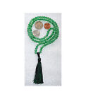 Green Agate Onyx Handmade Mala Beads Necklace