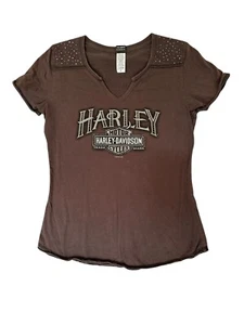 Harley Davidson Motorcycles Gowanda New York Damen Shirt Größe M - Bild 1 von 5