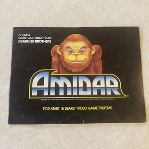 Amidar: Manual de instrucciones del programa de juegos Atari 1983 vintage - Imagen 1 de 3