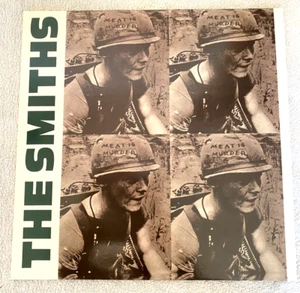 The Smiths MEAT IS MURDER Clear Vinyl New Mint LP Record - Picture 1 of 2