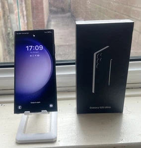 Samsung Galaxy S23 Ultra 256GB SM-S918B/DS Phantom Black (odblokowany) - Małe pęknięcie - Zdjęcie 1 z 9