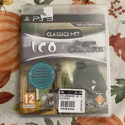 Console Game Playstation 3 PS3 PAL ITA Ico & Shadow of the Colossus Classics New - Image 1 of 4