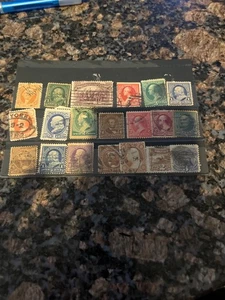 USA stamps 19th century collection lots used - Picture 1 of 1