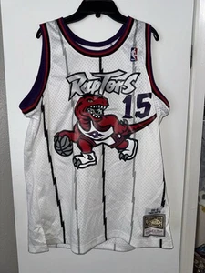 Vince Carter Raptors Mitchell & Ness 1998-99 HWC Swingman Jersey Men’s Medium - Picture 1 of 2