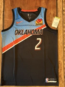 NEW Mens OKC Shai Gilgeous Alexander Jersey #2 Away Edition- Mens Large - Picture 1 of 9