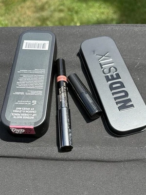 NudeStix ~ Intense Matte Lip + Cheek Pencil ~ Purity ~ NIB - Image 1 of 4