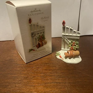 Hallmark Andenken Ornament Natur Skizzenbuch Winterwunder 2009 mit Box - Bild 1 von 3