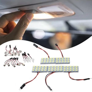 Modernize your Car Interior Lighting with 5pcs LED Panel Lights Xenon White - Picture 1 of 12