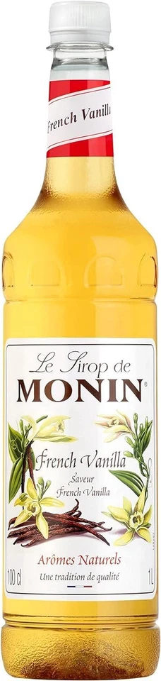 Monin French Vanilla syrup 1ltr - Image 1 of 1