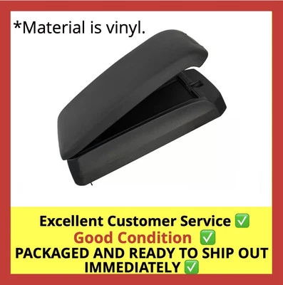 09-17 Jeep Compass Patriot Consola Central Tapa Apoyabrazos Gris Pizarra Oscuro Vinilo Foto 1 de 4