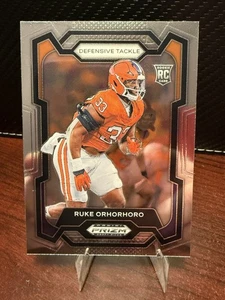Ruke Orhorhoro Rookie Card-2024 Panini Prizm Draft Picks #148 Clemson Tigers - Picture 1 of 2