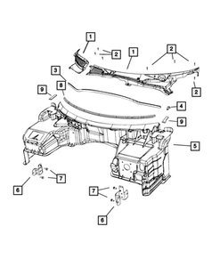 Genuine Mopar Tapping Screw 6036789AA - Picture 1 of 1